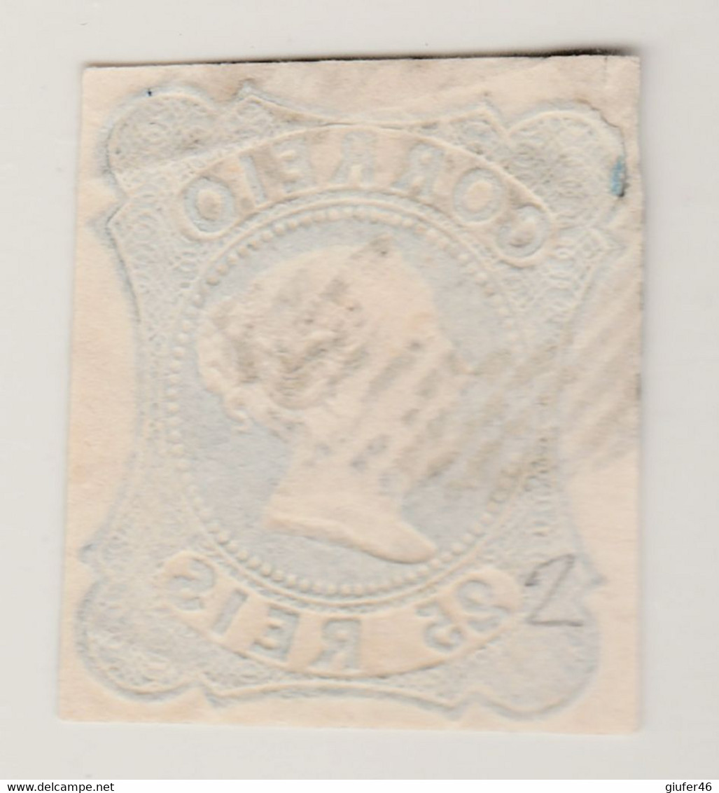 Portogallo - 1853 N. 2 - 25 R. Usato - Usado