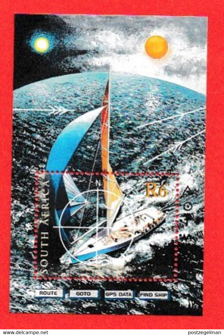 RSA, 2001, MNH Stamp(s) On MS , Yacht Race, Michel Nr(s).  Block 85, Scannr. F3751 - Unused Stamps