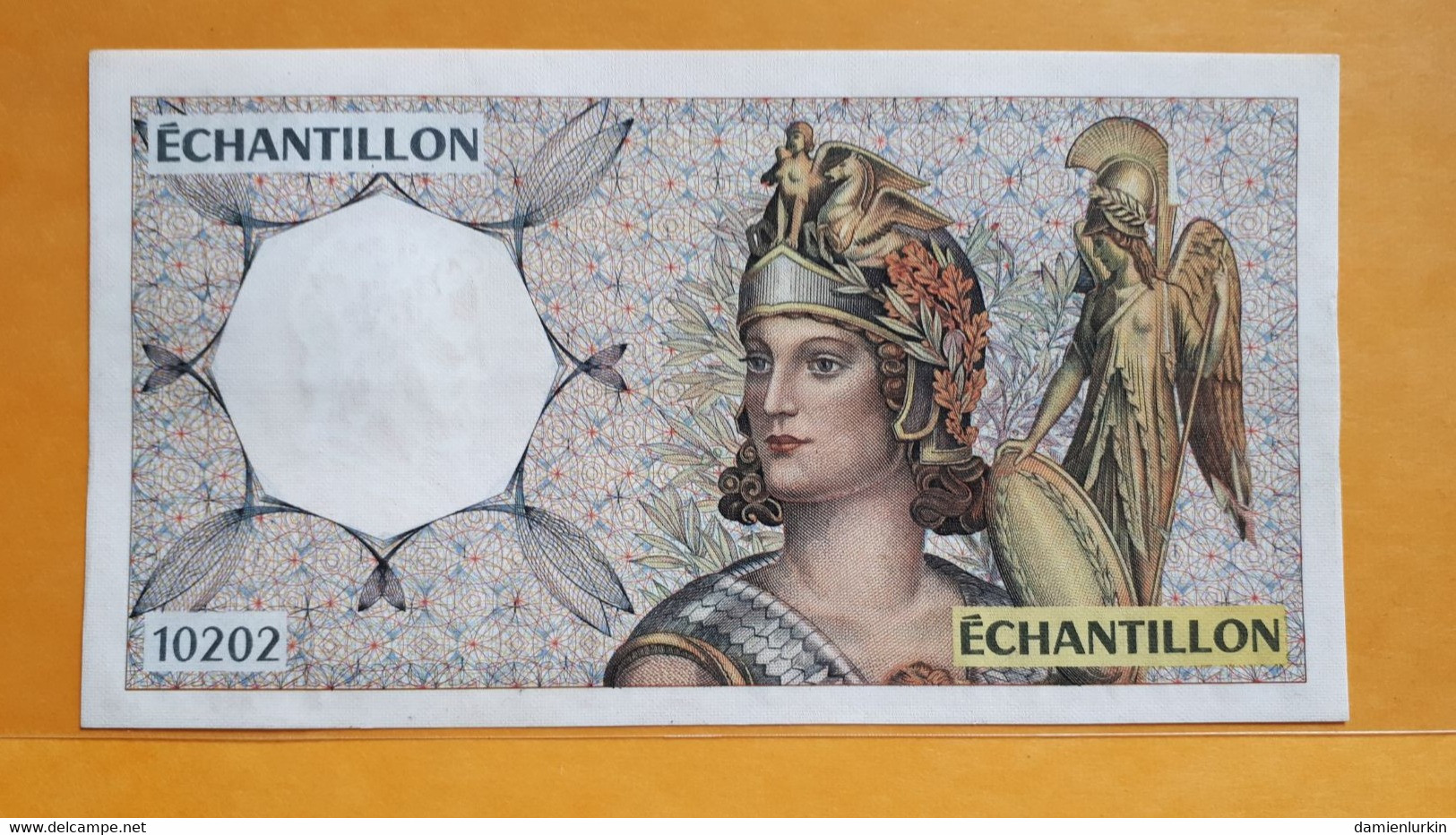 FRANCE BILLET ECHANTILLON 173MM/92MM SERIE 10202 UNC - Fiktive & Specimen