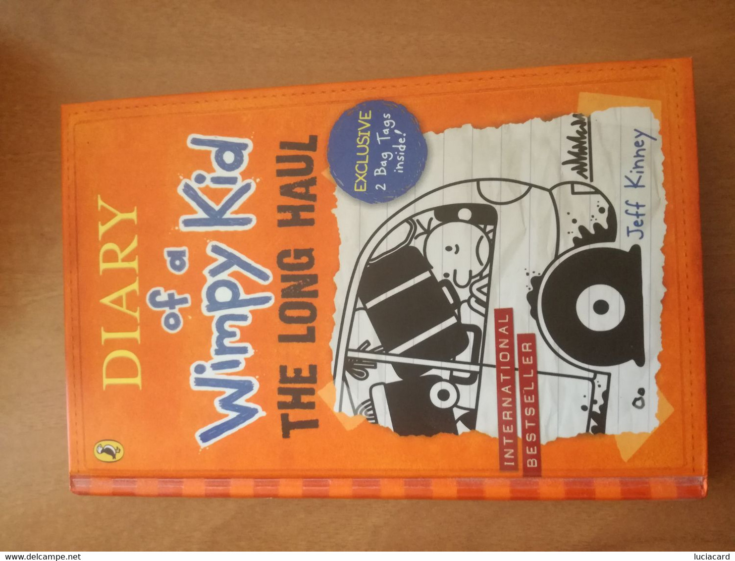 DIARY OF A WIMPY KID -THE LONG HAUL -KINNEY -PUFFIN BOOKS 2014 - Bambini E Ragazzi