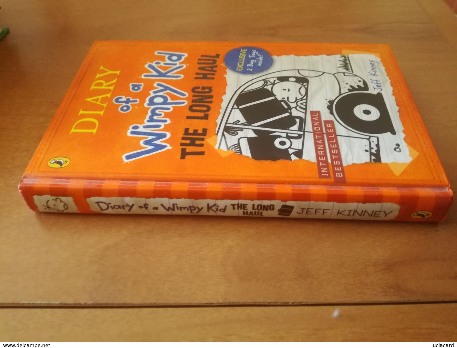 DIARY OF A WIMPY KID -THE LONG HAUL -KINNEY -PUFFIN BOOKS 2014 - Bambini E Ragazzi