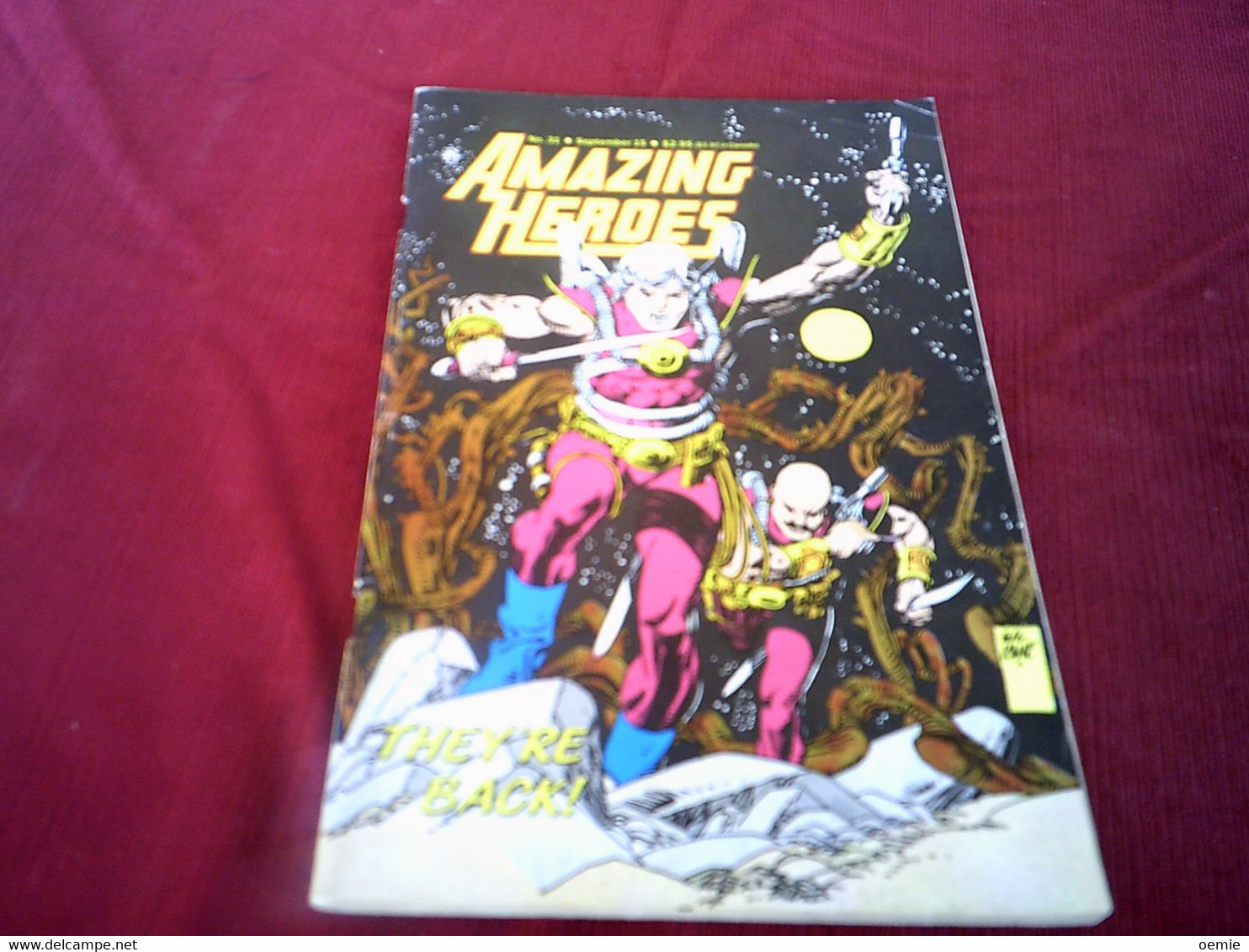 AMAZING  HEROES   N° 31  SEPT  1983 - Altri Editori