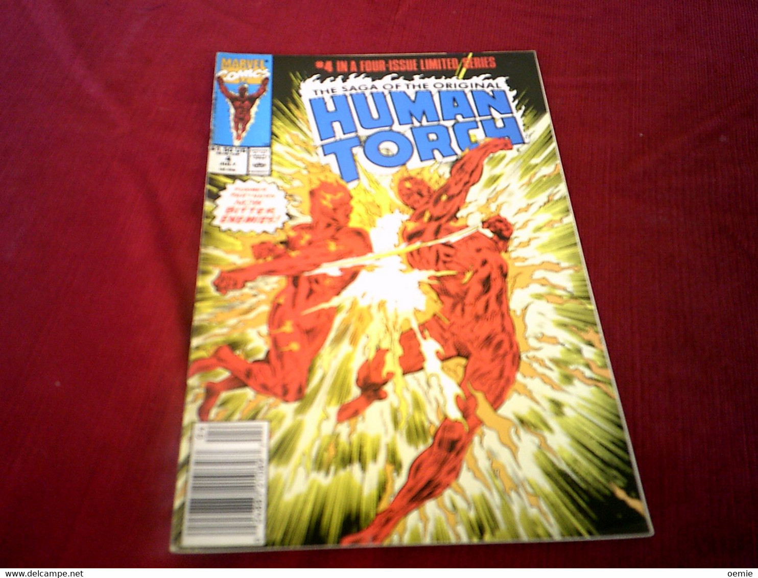 HUMAN  TORCH  N° 4 JULY  1990 - Marvel