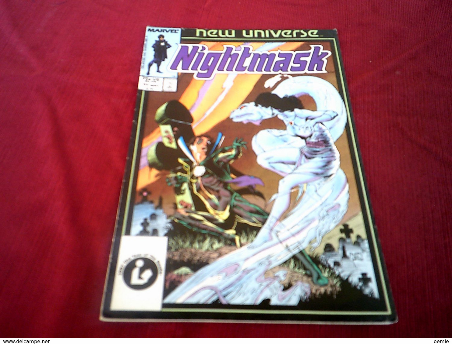 NIGHTMASK  N°  11 SEPT  1987 - Marvel