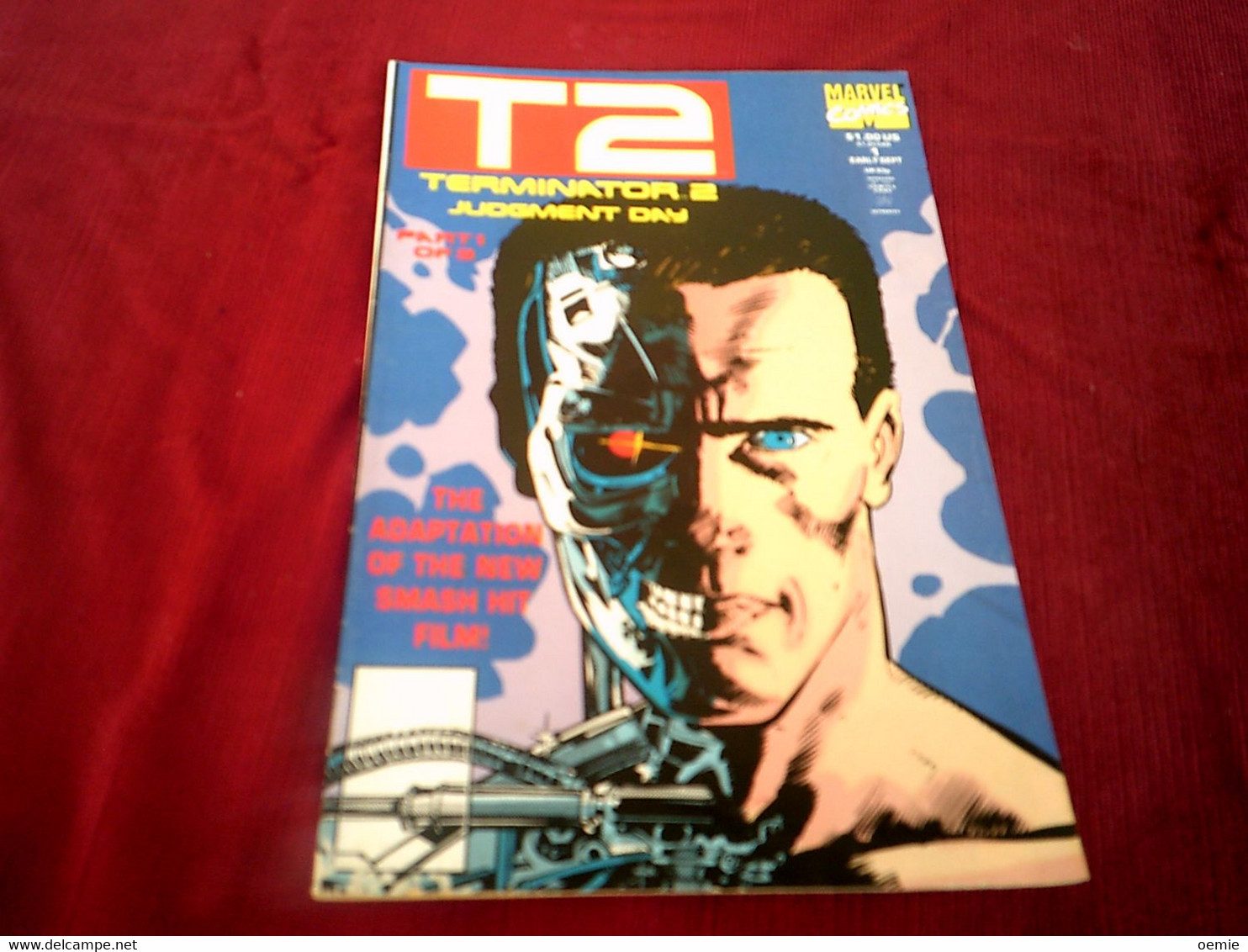 T2  TERMINATOR 2 JUDGMENT DAY N° 1 EARLY SEPT - Marvel