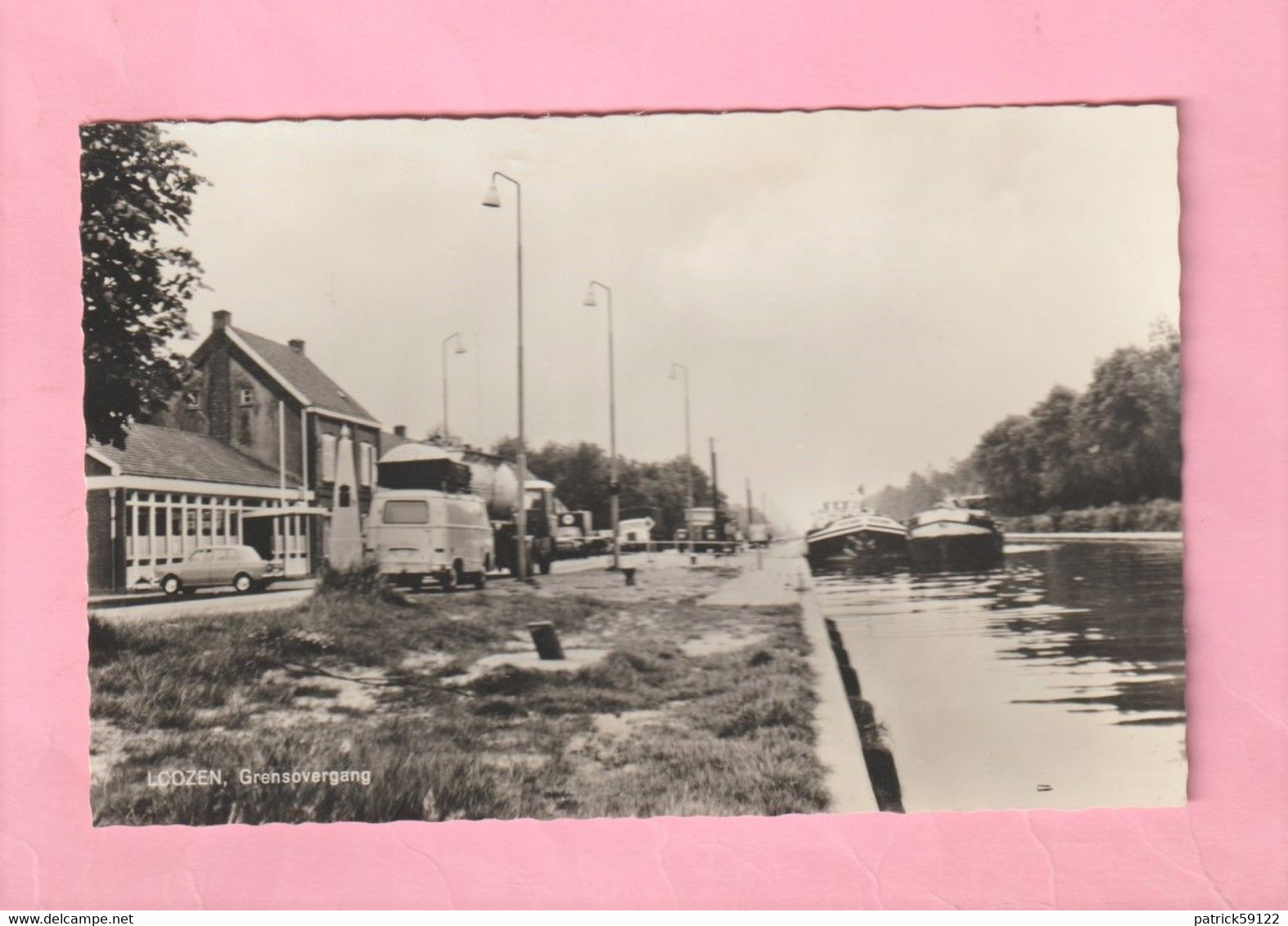 PAYS BAS - LOOZEN - GRENSOVERGANG - PENICHE /  SCHEEPVAART - BATELLERIE - Hausboote