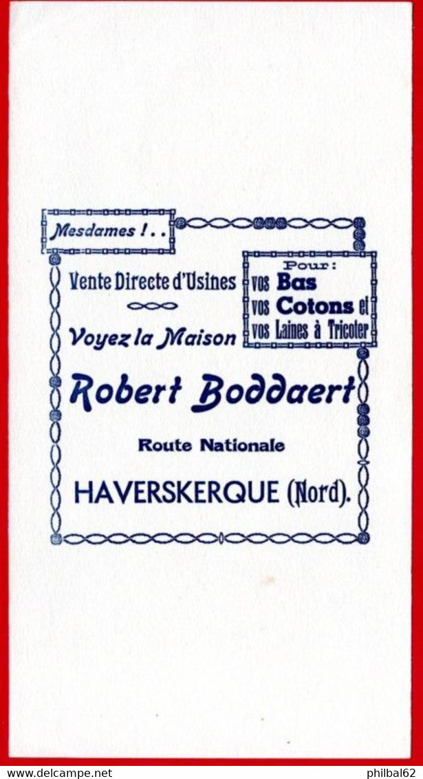 Buvard Bas, Cotons, Laines. Maison Robert Boddaert à Haverskerque. - P