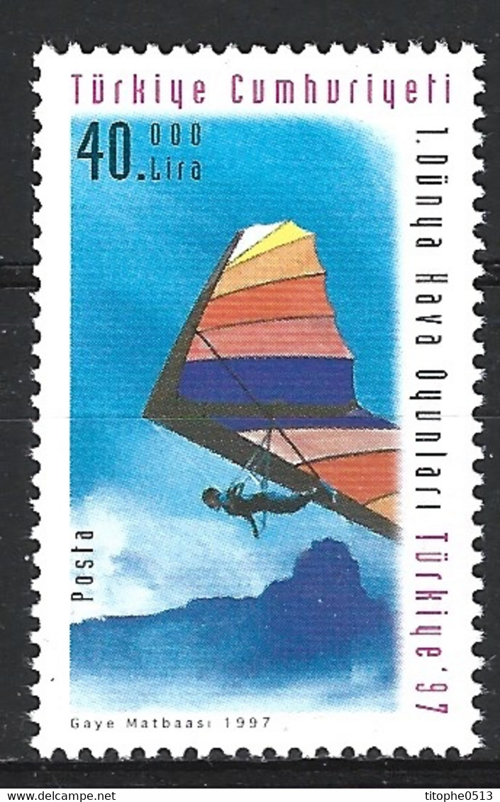 TURQUIE. N°2862 De 1997. Deltaplane. - Parachutting