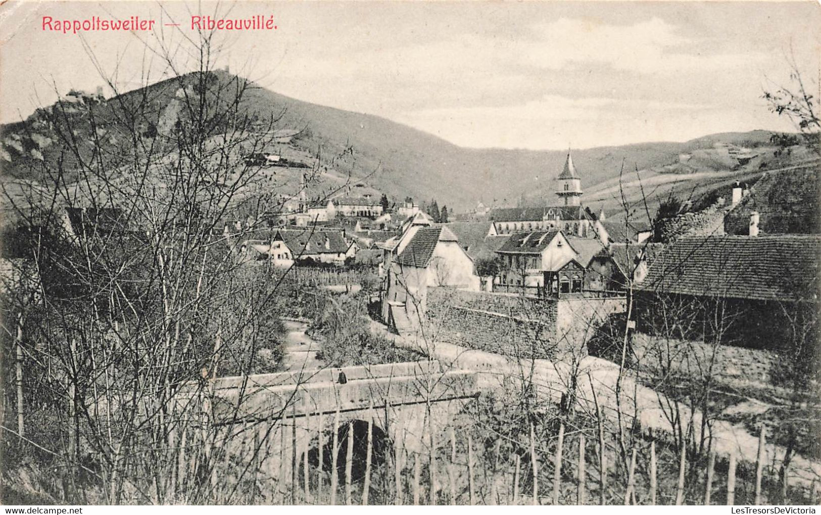 CPA Rappoltsweiler - Ribeauville - Carte Circulée En 1908 - Ribeauvillé