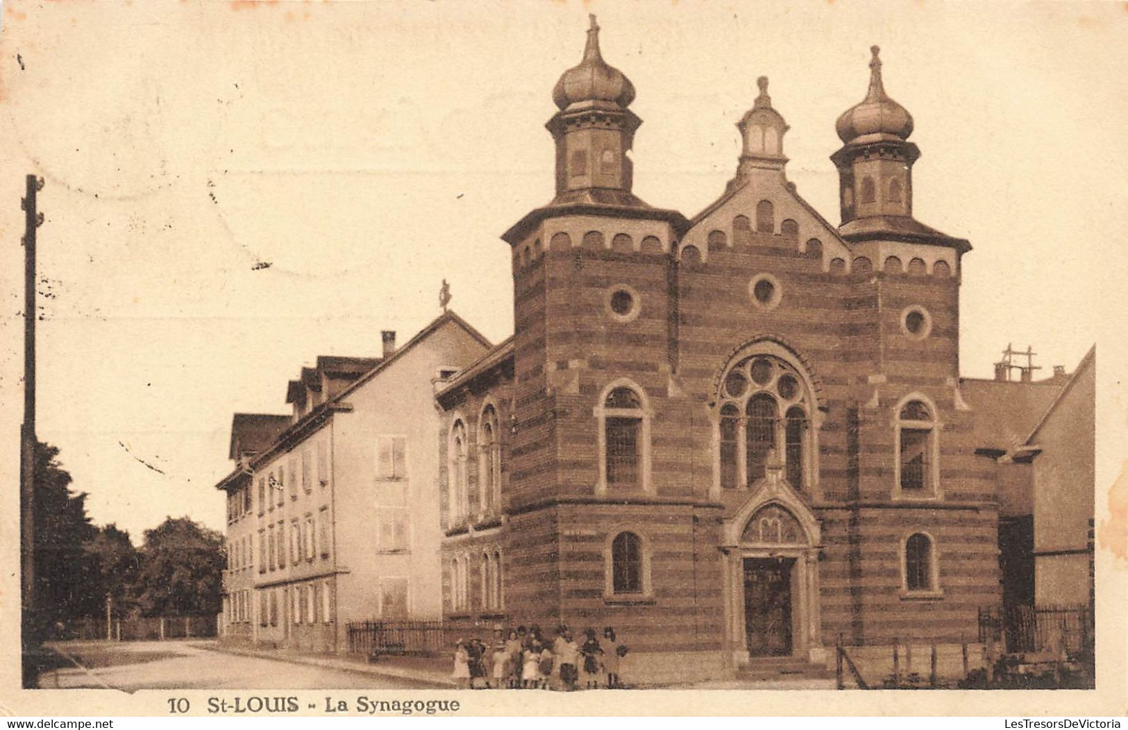 CPA St Louis - La Synagogue - Librairie Francaise St Louis - Saint Louis