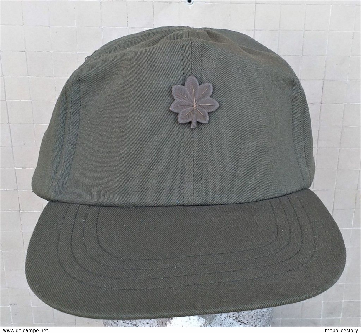 Cap Hot Weather OG 507 Maggiore Us Army 1987 Nuovo Tg. 7 1/8 Etichettato - Casques & Coiffures