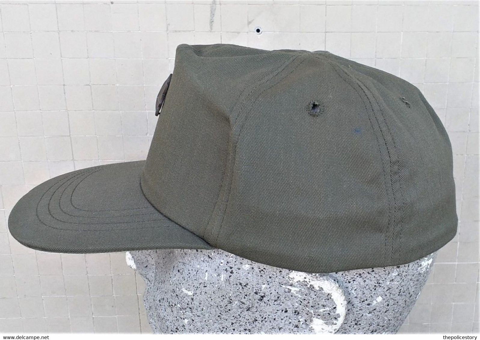 Cap Hot Weather OG 507 Maggiore Us Army 1987 Nuovo Tg. 7 1/8 Etichettato - Casques & Coiffures