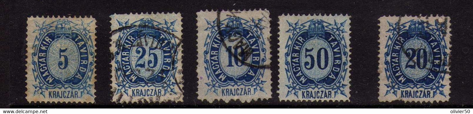 Hongrie - Timbres Telegraphes - Neufs* Et Oblit - Telegraphenmarken