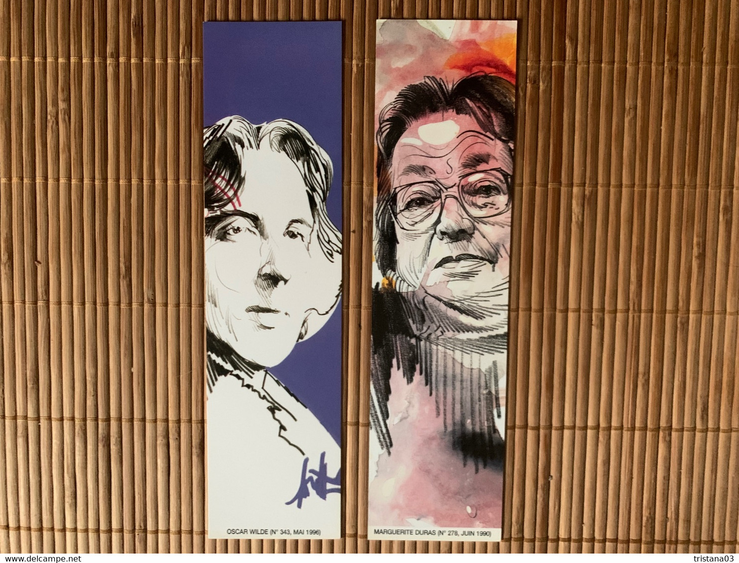 Marque Page Marguerite Duras Oscar Wilde - Bookmarks