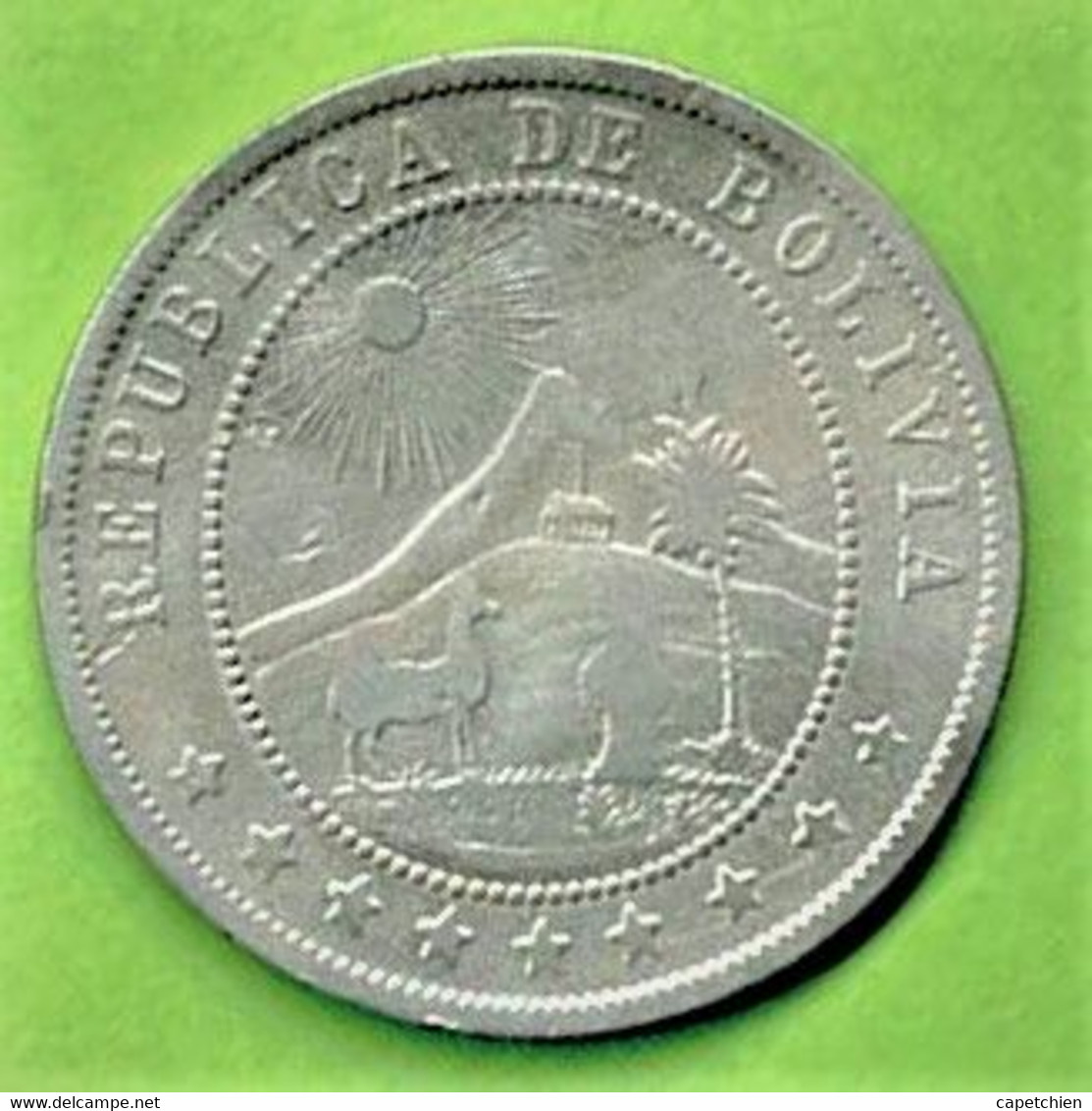 BOLIVIE / REPUBLICA DE BOLIVIA / 10 CENTAVOS / 1902 - Bolivie