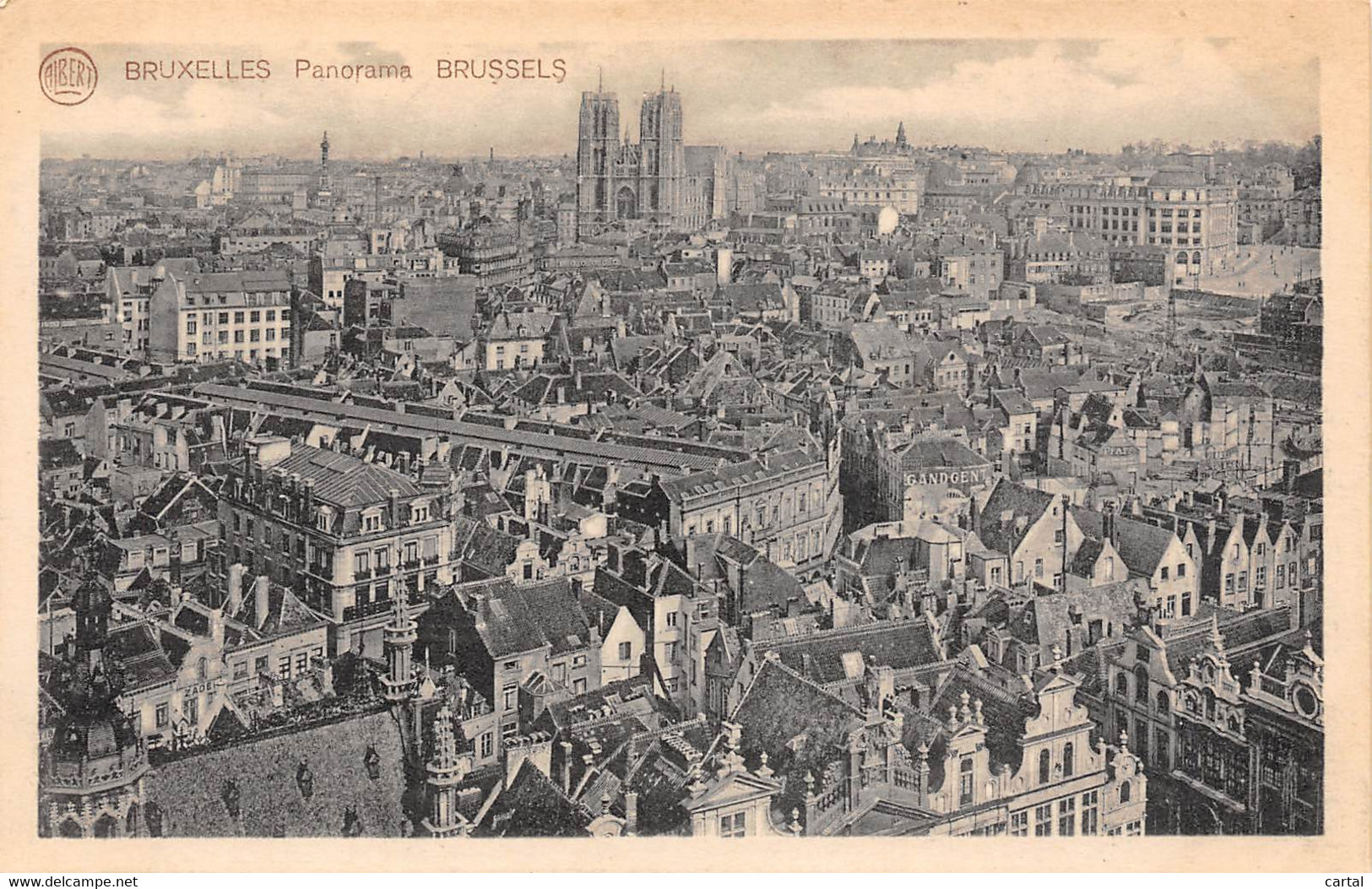 BRUXELLES - Panorama - BRUSSELS - Panoramische Zichten, Meerdere Zichten