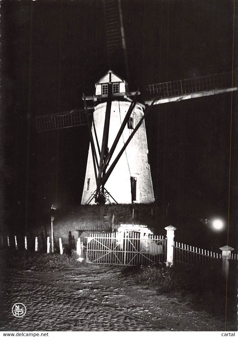 CPM - DAMME - De Molen - Verlicht. - Damme