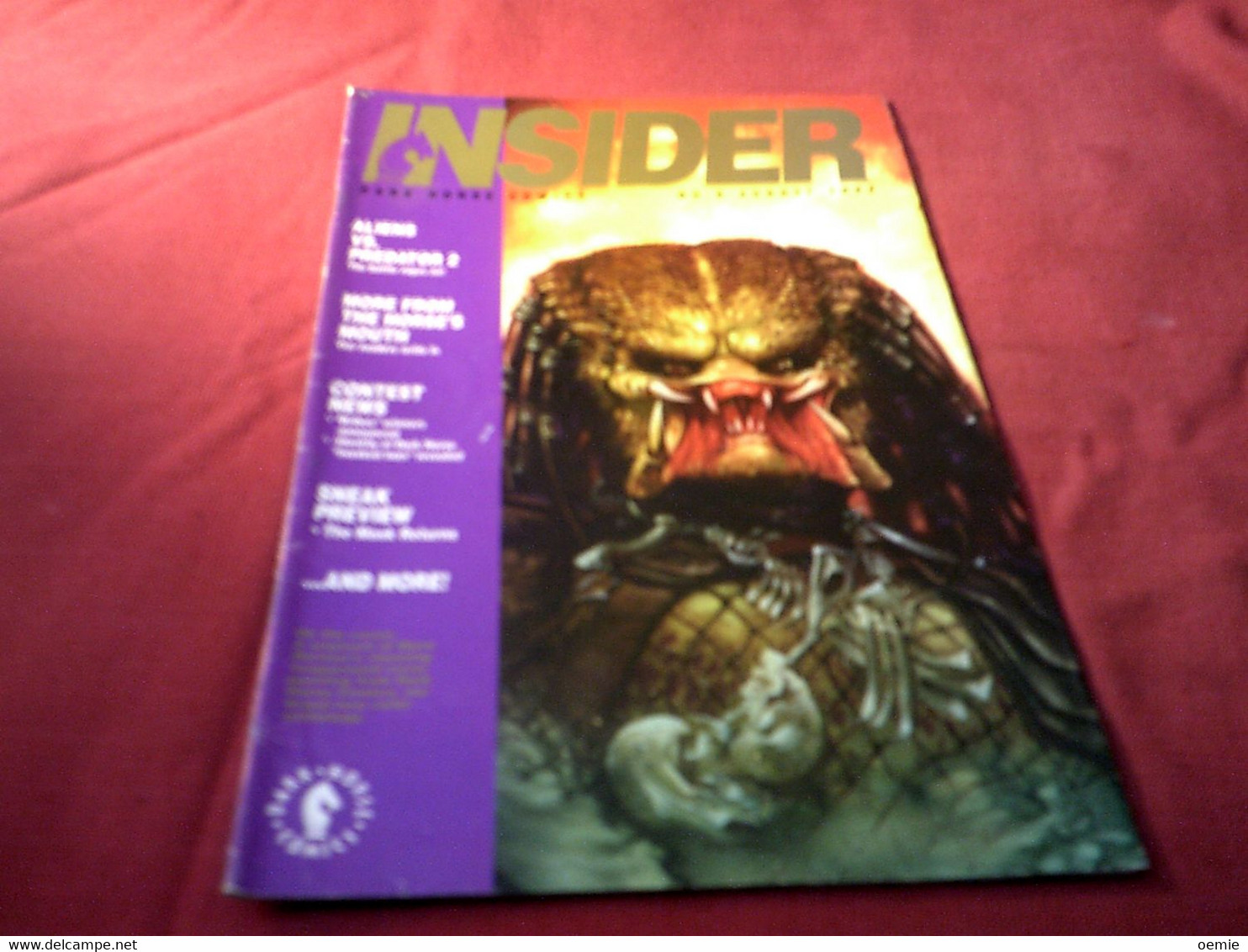 INSIDER  N° 8 AUGUST 1992 - Otros Editores