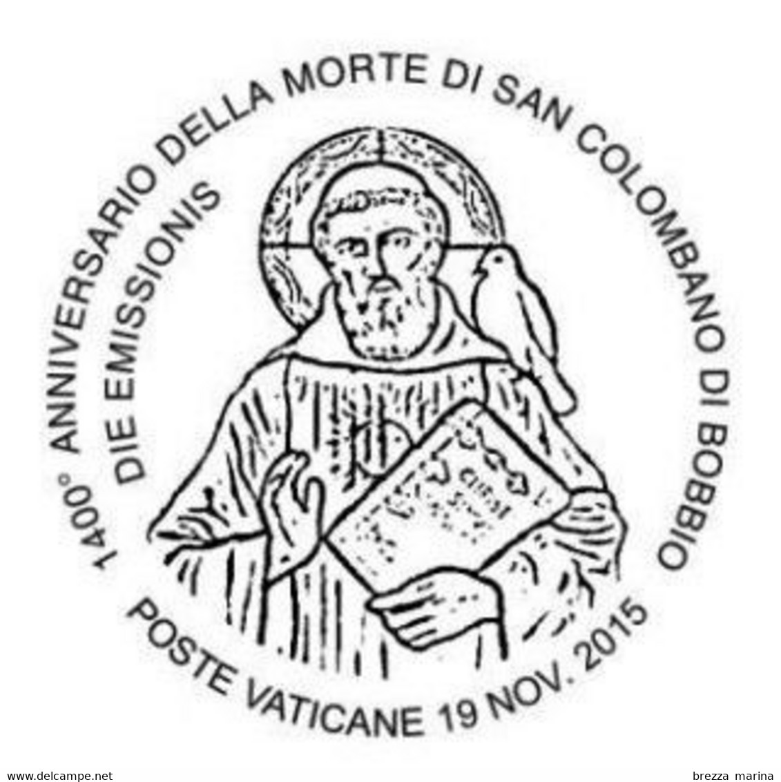 VATICANO - Usato - 2015 - 1400 Anni Della Morte Di S.Colombano Di Bobbio - 0,95 - Used Stamps