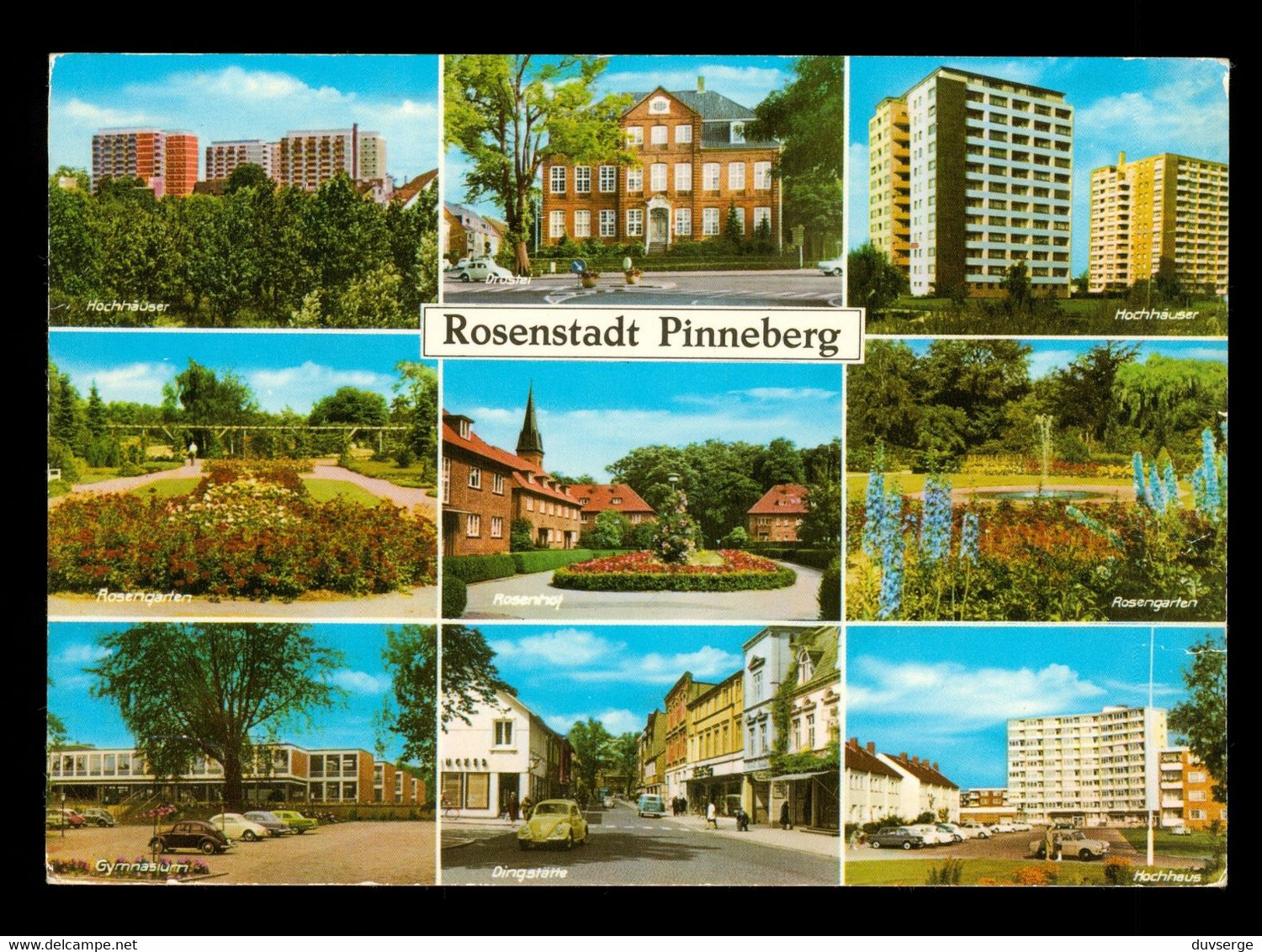 Allemagne Deutschland  Schleswig Holstein Rosenstadt Pinneberg - Pinneberg