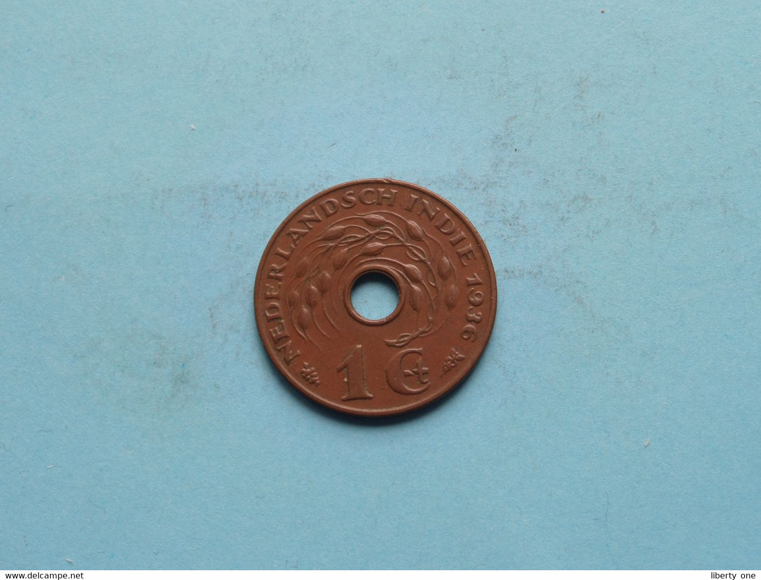 1936 - 1 Cent > Nederlands Indië ( For Grade, Please See Photo ) ! - Indes Neerlandesas