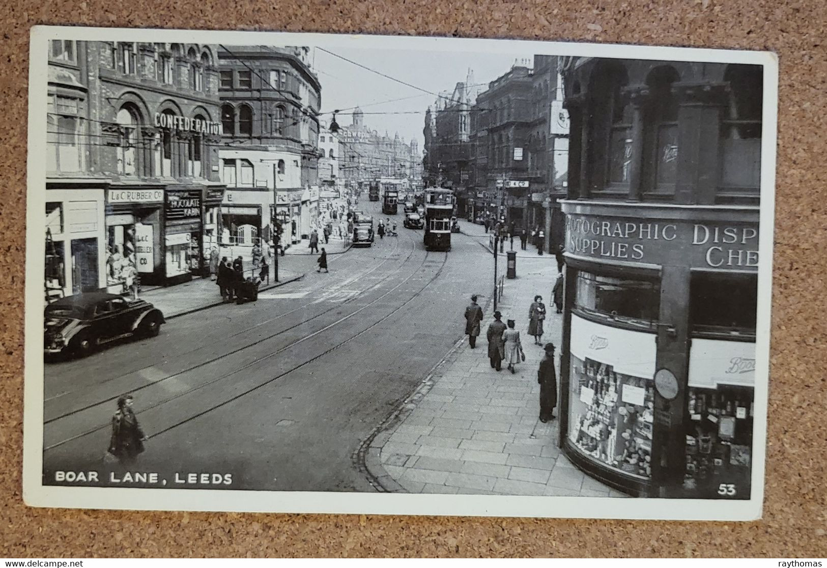 4 YORKSHIRE CARDS - 3 EARLY C20 ONES - LEEDS,  WHITBY AND HULL AND A MODERN UNUSED ONE OF THE SHAMBLES, YORK