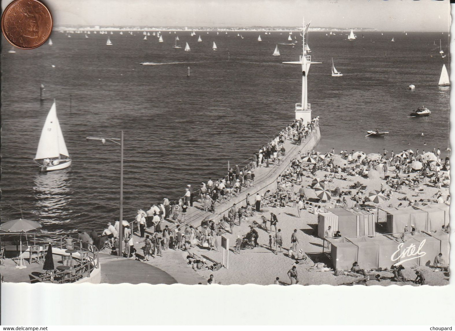 44 - Carte Postale Semi Moderne Du POULIGUEN   La Jetée - Le Pouliguen