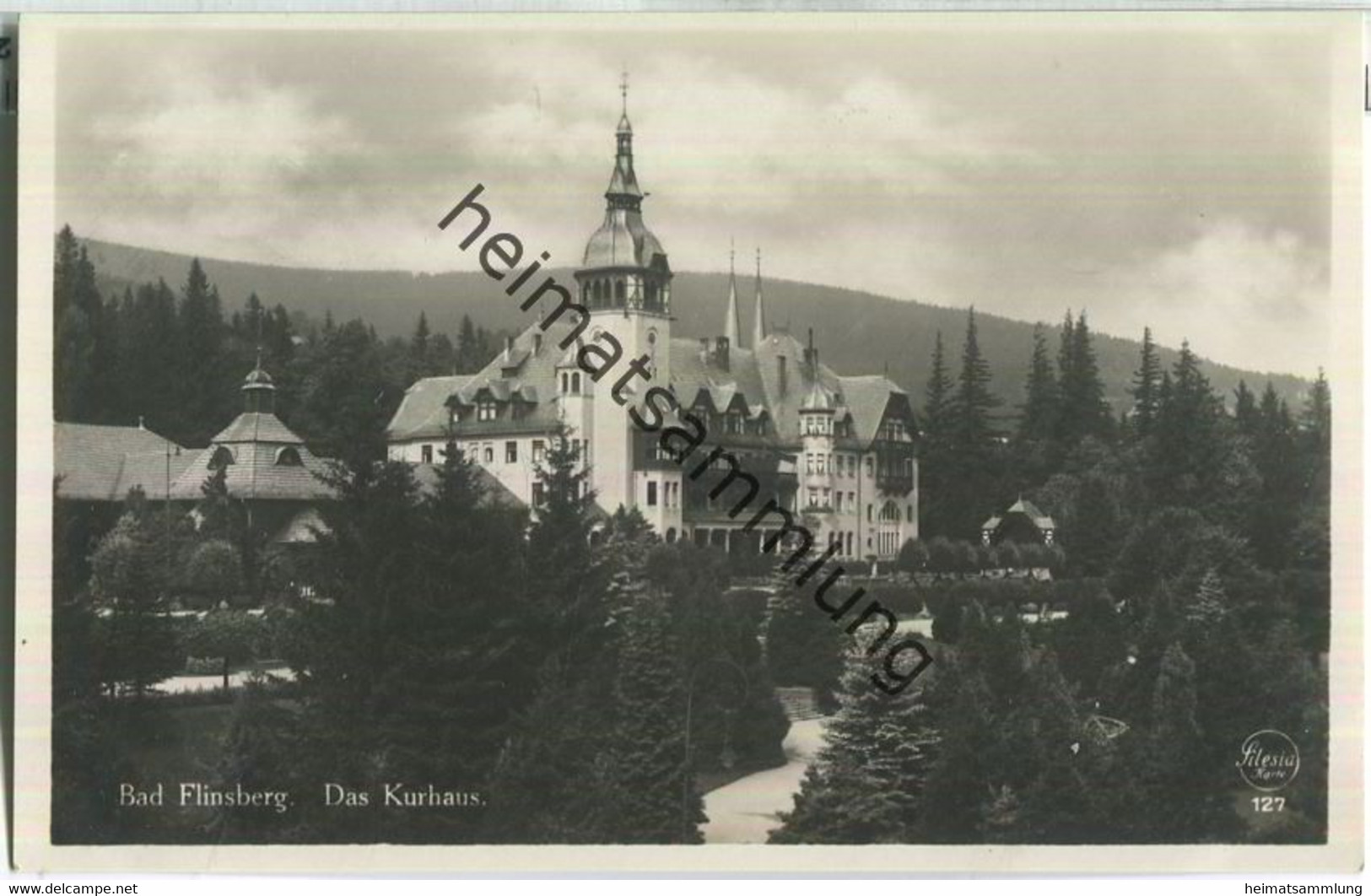 Swieradow-Zdroj - Bad Flinsberg - Kurhaus - Verlag E. Wagner Söhne Zittau - Foto-AK Ca. 1930 - Schlesien