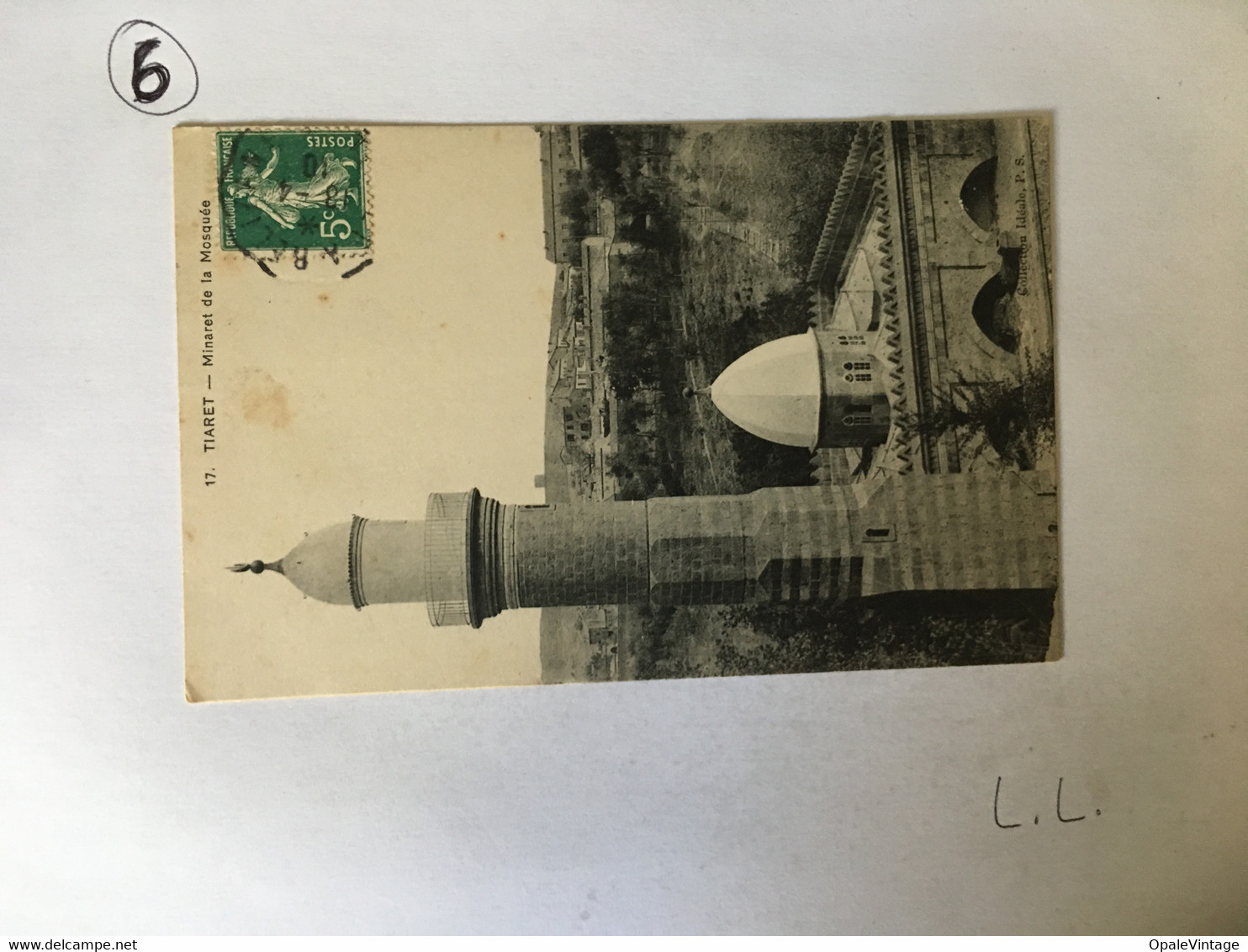 1486 CPA Algérie - TIARET - 17. Minaret De La Mosquée - Tiaret