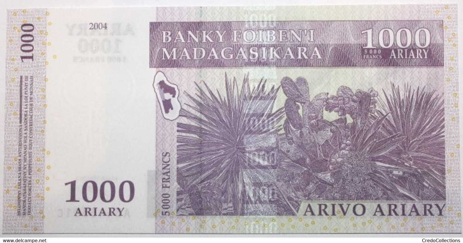 Madagascar - 1000 Ariary - 2004 - PICK 89a - NEUF - Madagascar