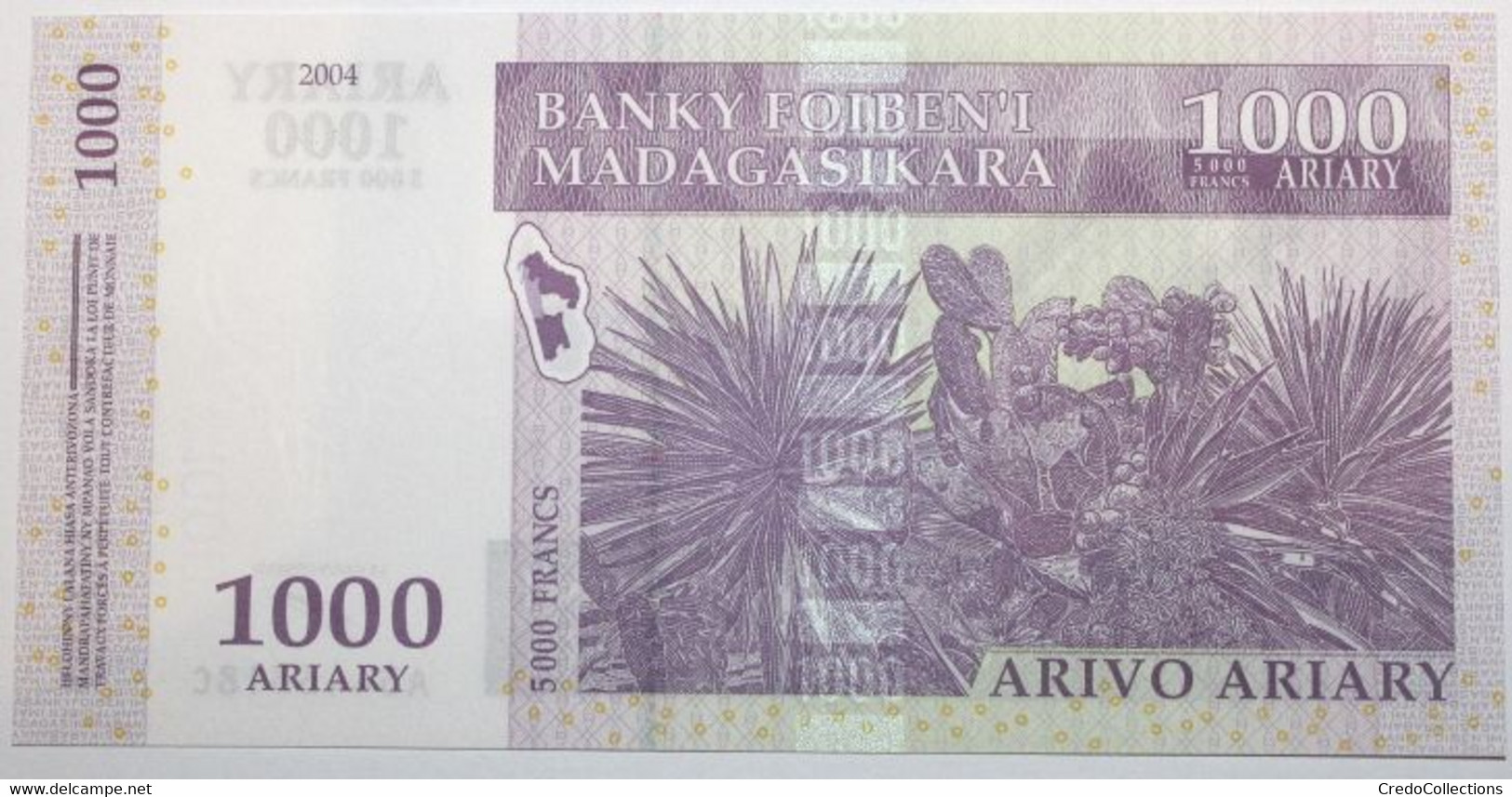 Madagascar - 1000 Ariary - 2004 - PICK 89a - NEUF - Madagascar