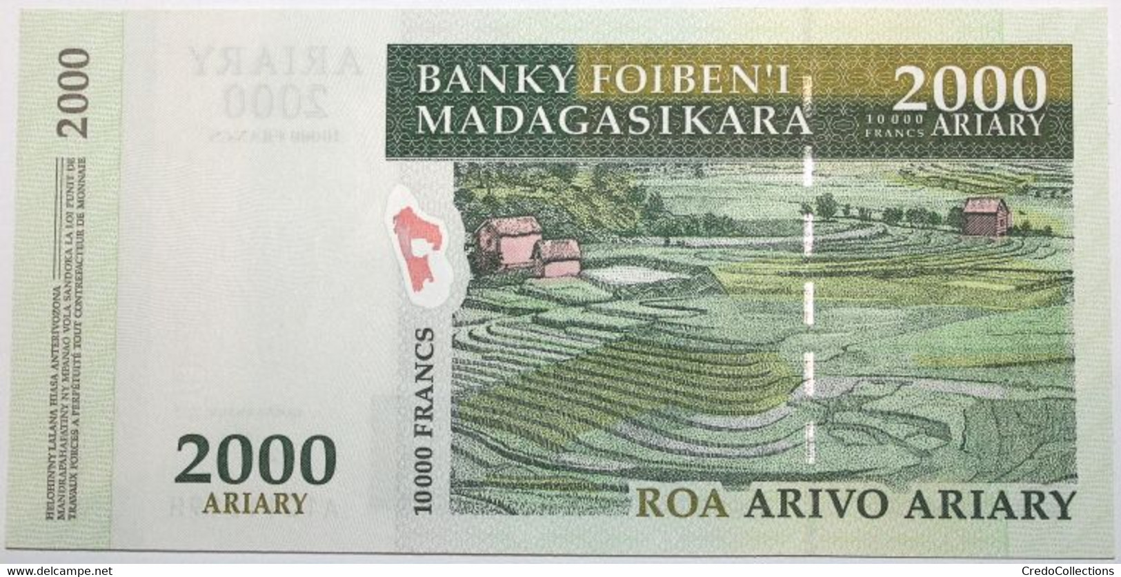 Madagascar - 2000 Ariary - 2003 - PICK 83 - NEUF - Madagascar