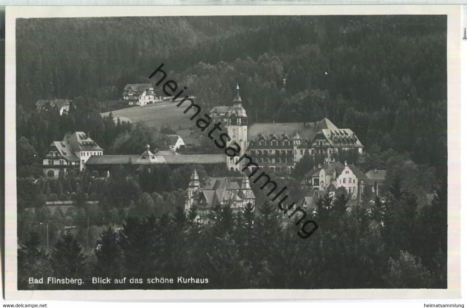 Swieradow-Zdroj - Bad Flinsberg - Kurhaus - Verlag L. Niepel-Brodt Friedeberg - Foto-AK Ca. 1930 - Schlesien