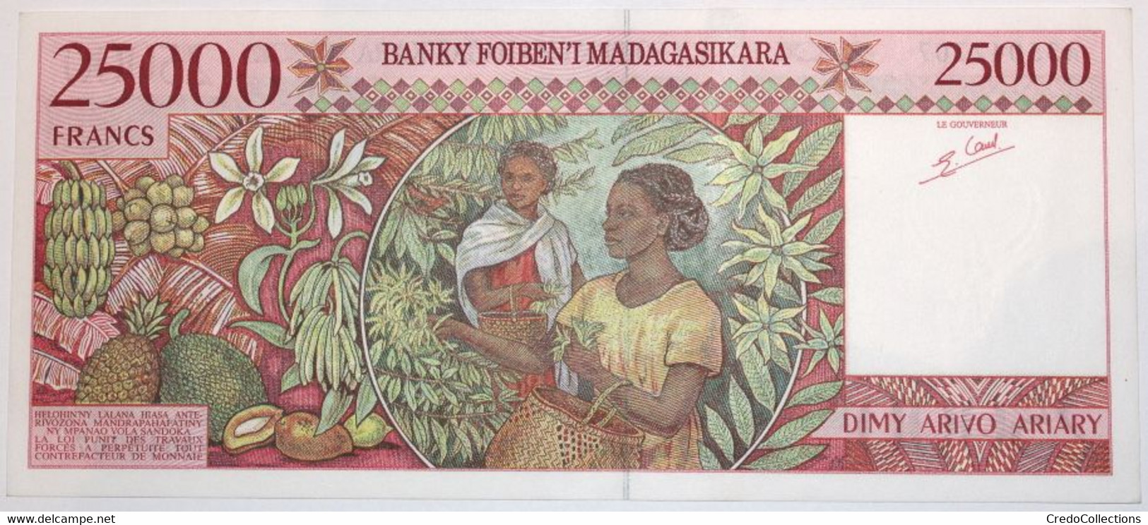 Madagascar - 25000 Francs - 1998 - PICK 82 - SPL - Madagascar