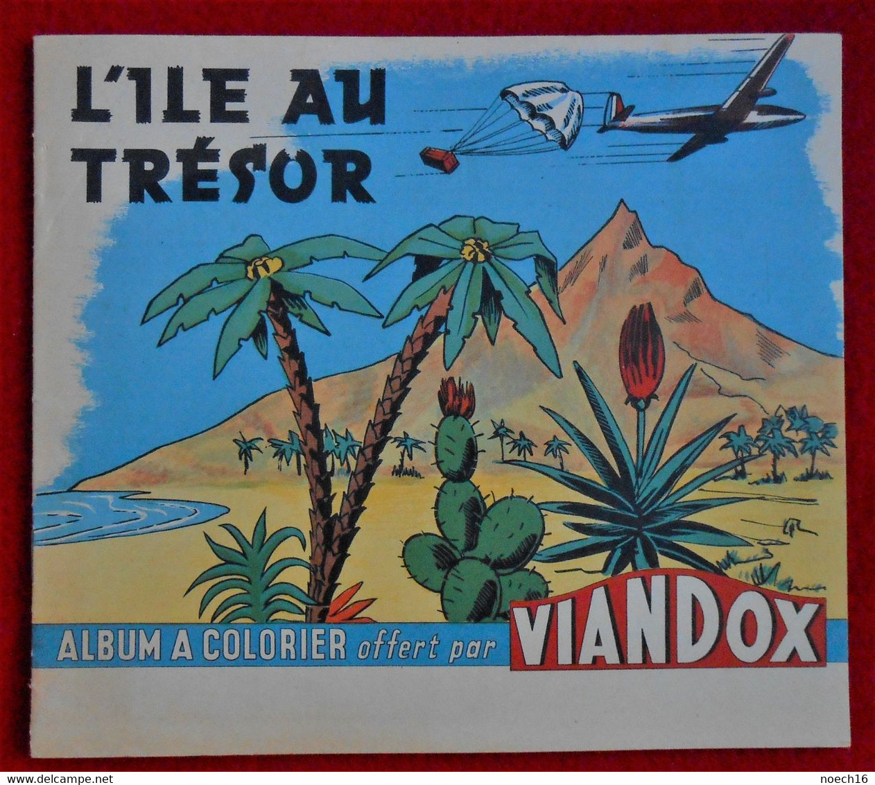 Album à Colorier L'Ile Au Trésor - Viandox - Liebig - Publicités