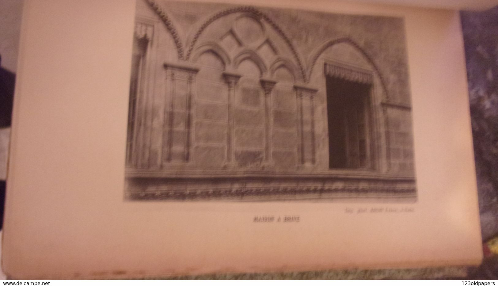 BELLE RELIURE 1890 Congrès Archéologique de France Tenue à  BRIVE CORREZE UZERCHE BEAULIEU  OBASINE VIGEOIS MEYMAC ...