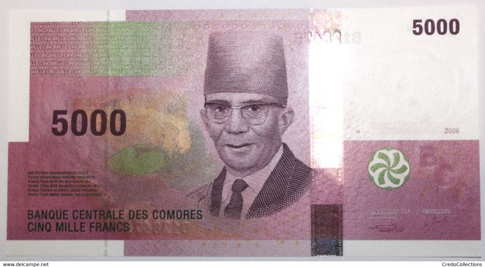 Comores - 5000 Francs - 2006 - PICK 18a - NEUF - Comores