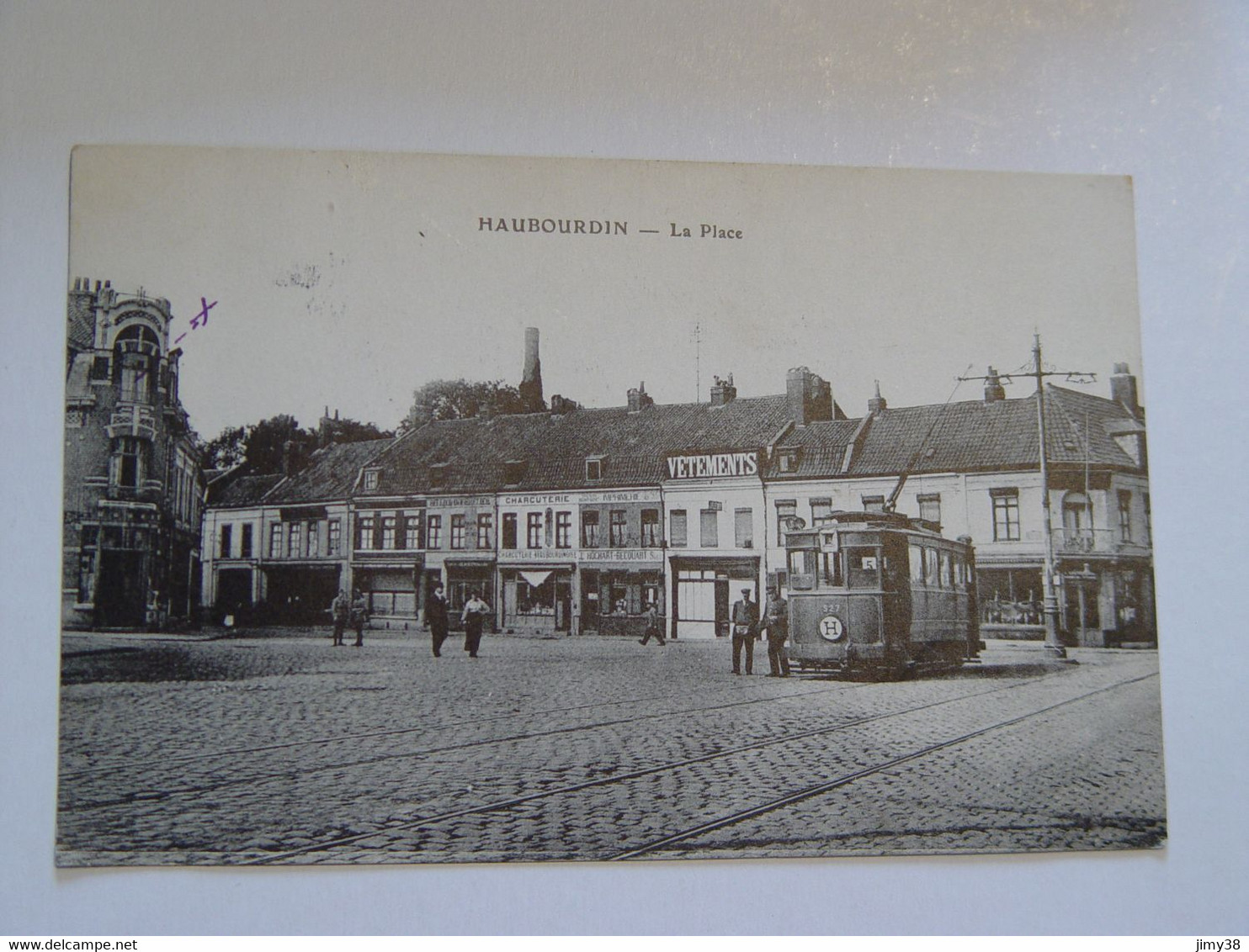 NORD-HAUBOURDIN-LA PLACE-TRAMWAY-ANIMEE - Haubourdin