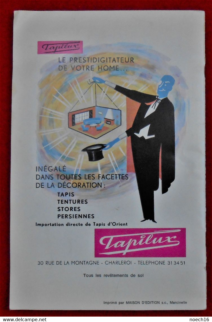 La vie à Charleroi  - Publicités et Programme - Périodique mensuel - Septembre 1967