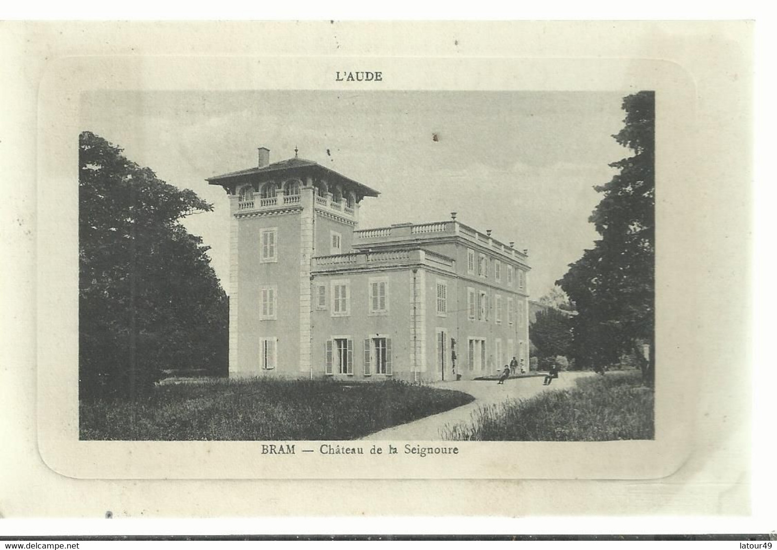Bram Chateau De  La Seignoure 1910 - Bram