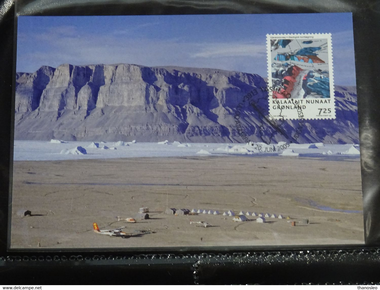 Greenland 2005 Science In Greenland SET Of 3 Maximum Cards VF - Cartes-Maximum (CM)