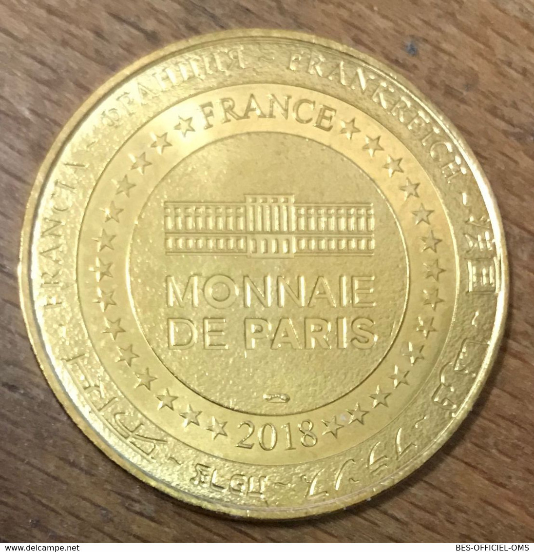 33 BORDEAUX FÊTE LE VIN NAVIRE MDP 2018 MÉDAILLE SOUVENIR MONNAIE DE PARIS JETON TOURISTIQUE MEDALS TOKENS COINS - 2018