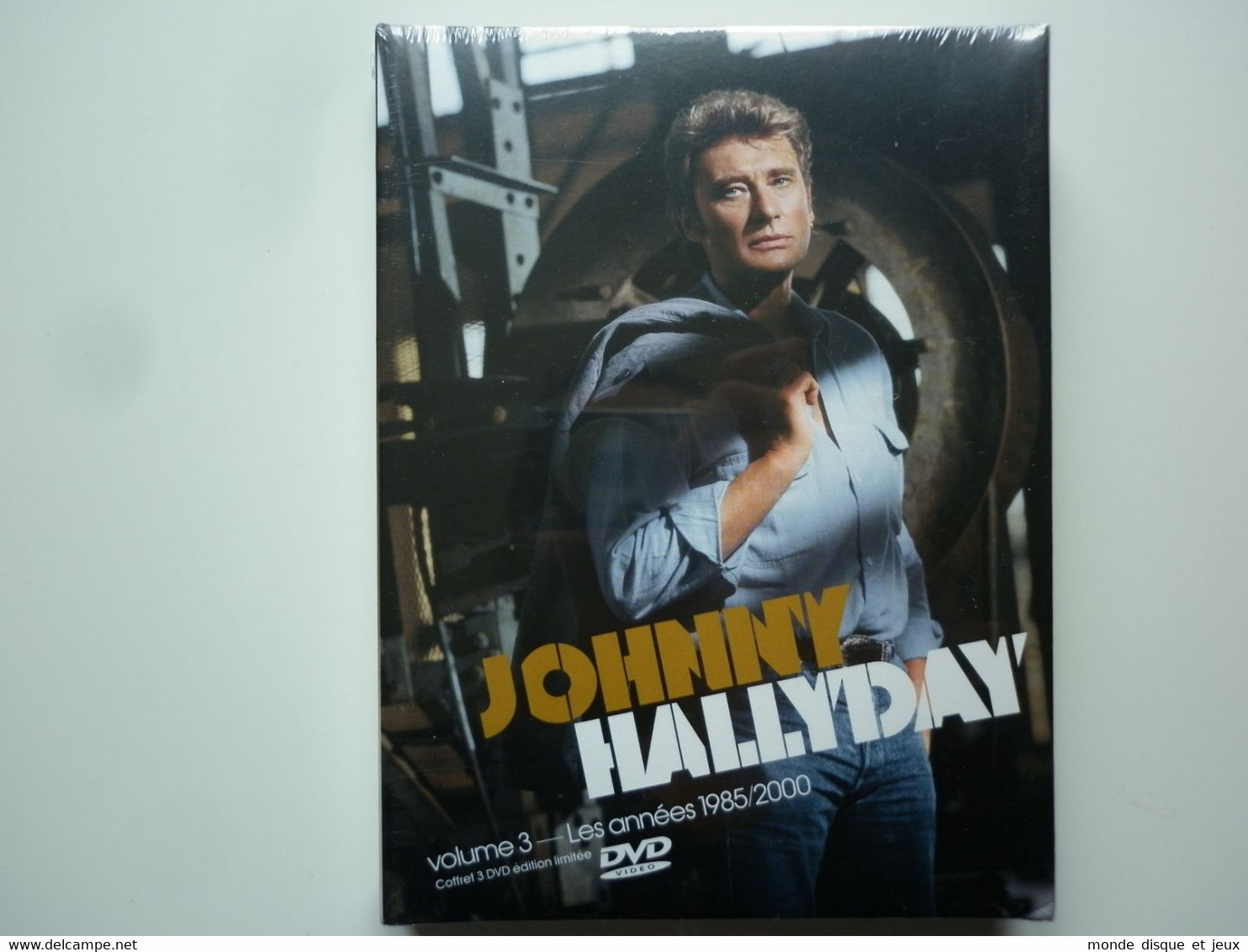 Johnny Hallyday Coffret 3 Dvd Digipack Les Années 1985/2000 Volume 3 - Muziek DVD's