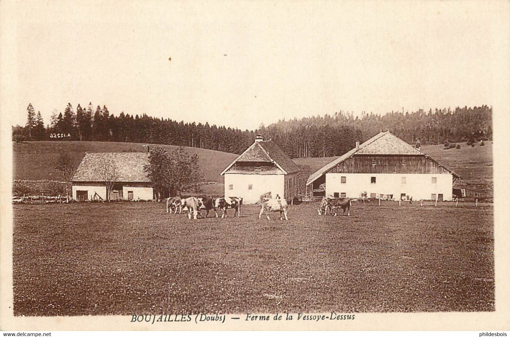 DOUBS   BOUJAILLES  Ferme De La Vessoye- Dessus - Other & Unclassified