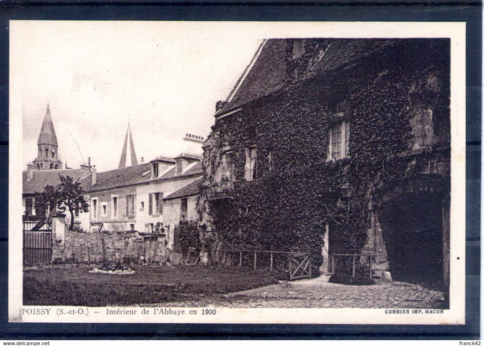 78. Poissy. Intérieur De L'abbaye - Poissy