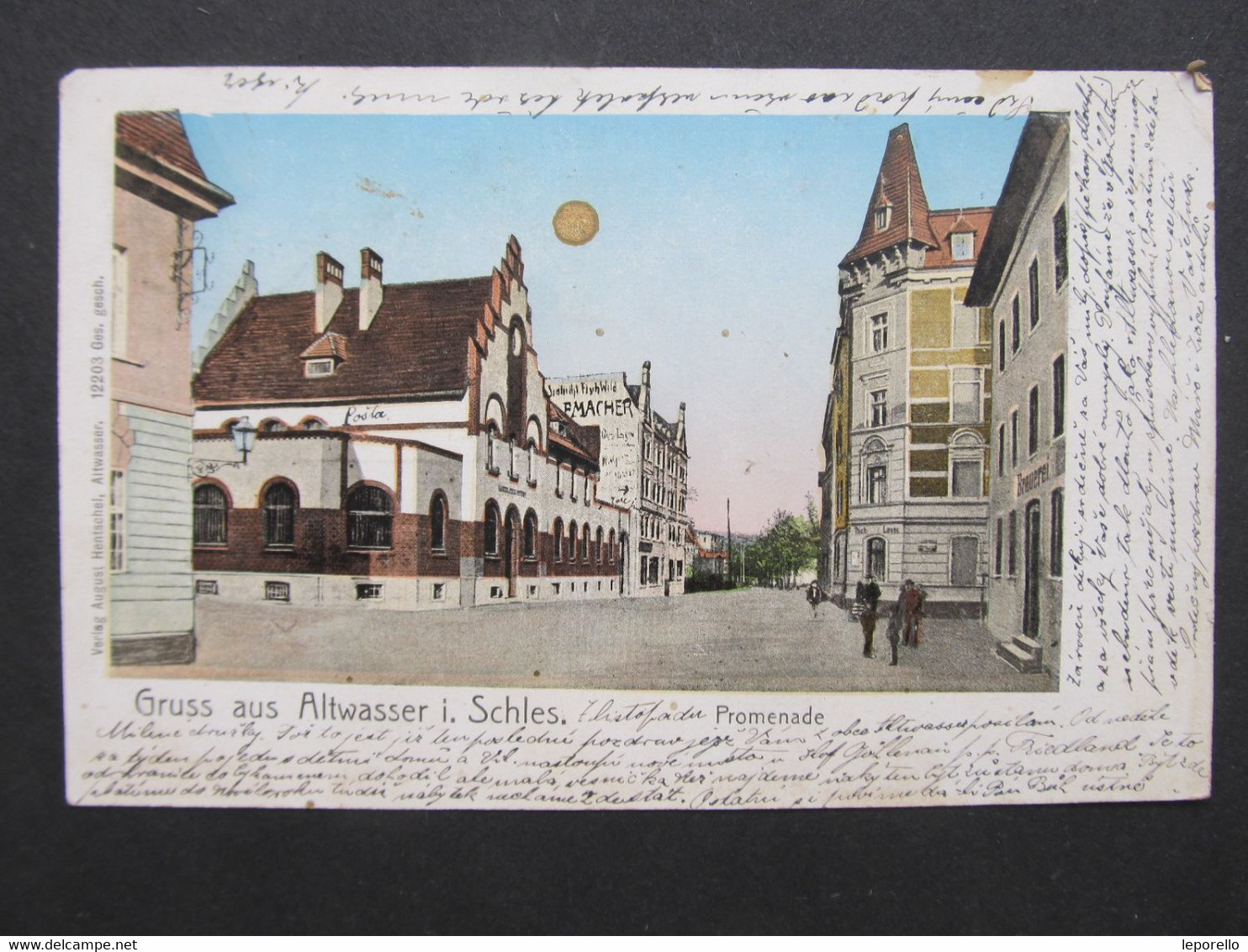 AK ALTWASSER Stary Zdroj Kr. Waldenburg 1900 /// D*53833 - Schlesien