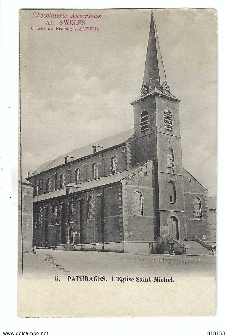 5.  PATURAGES.  L'Eglise Saint-Michel - Colfontaine