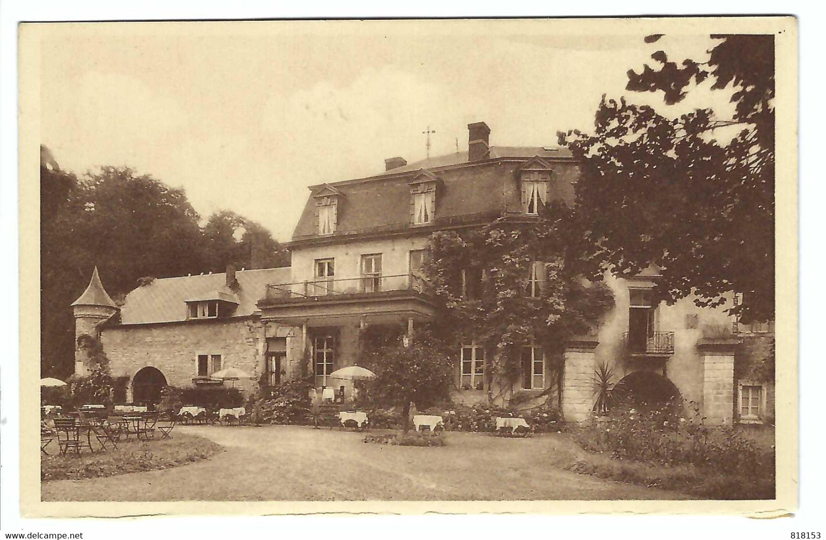 CHATEAU DE LA TOUR  L.Antoine-Nicolay      La Façade - Esneux