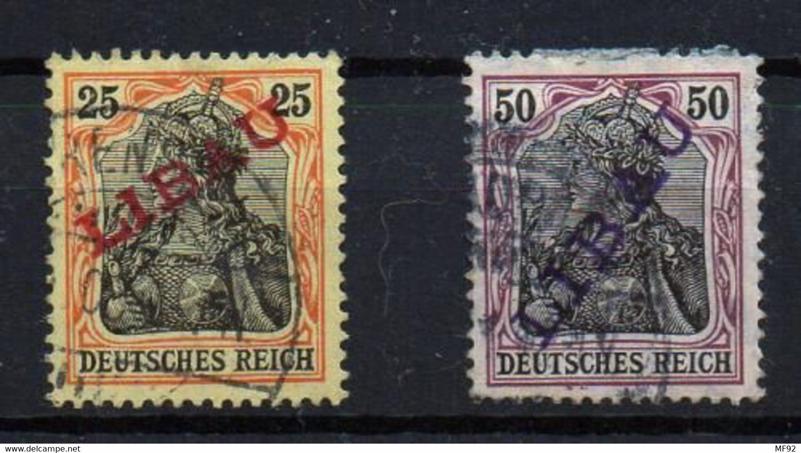 Rusia (Ocupación. Alemana) Nº 19/20. - 1916-19 Deutsche Besatzung