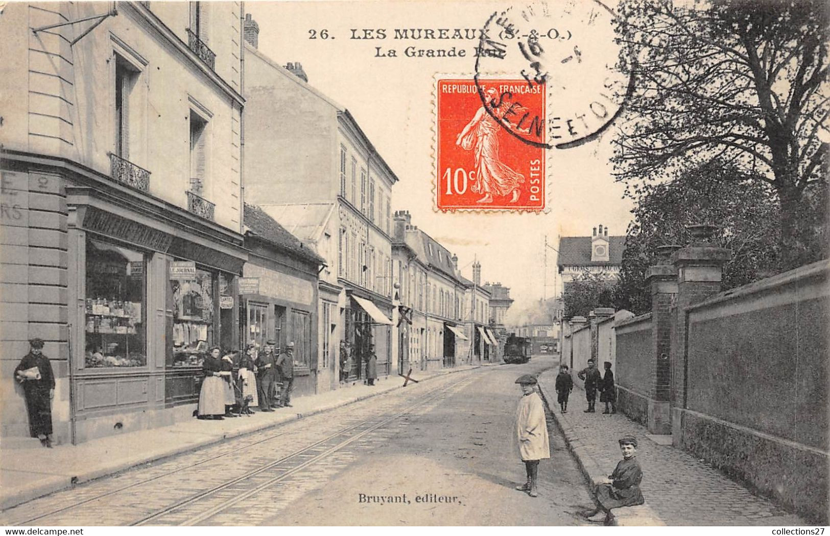 78-LES-MUREAUX- LA GRANDE RUE - Les Mureaux